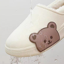 Load image into Gallery viewer, Bear Fluffy Slippers
