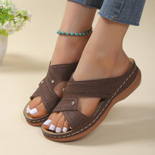 Load image into Gallery viewer, Women Low Heels Wedges Sandals
