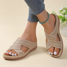 Load image into Gallery viewer, Women Low Heels Wedges Sandals
