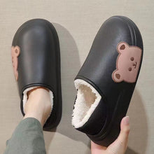 Load image into Gallery viewer, Bear Fluffy Slippers
