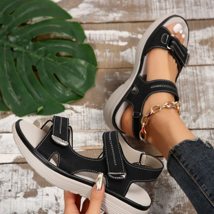 Velcro-design Sandals