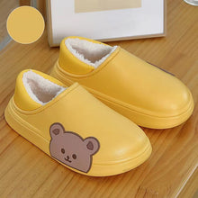 Load image into Gallery viewer, Bear Fluffy Slippers
