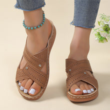 Load image into Gallery viewer, Women Low Heels Wedges Sandals
